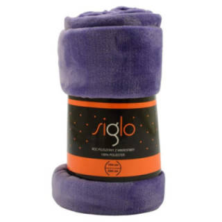 Koc 150x200cm mikrofibra Siglo jasny lawenda